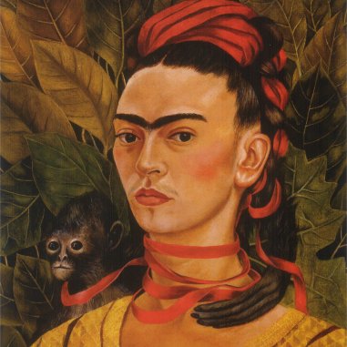 self-portrait-with-monkey-1940